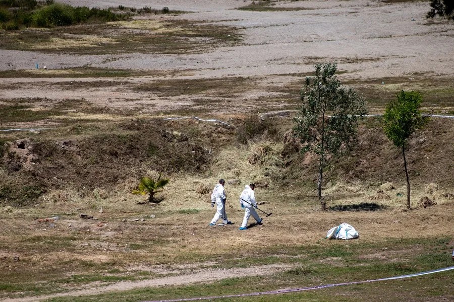 Identificada "la mujer de rosa"