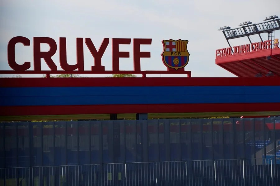 Vista del estadio que lleva el nombre del futbolista y entrenador holandés Johan Cruyff