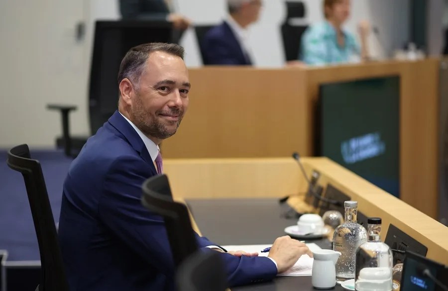 El ministro de Asuntos Exteriores de Bélgica, Maxime Prévot