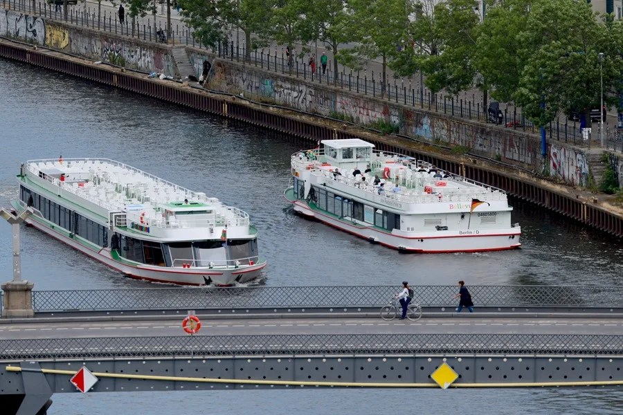 Imagen del el río Spree en Berlín, donde se ha encontrado la bomba
