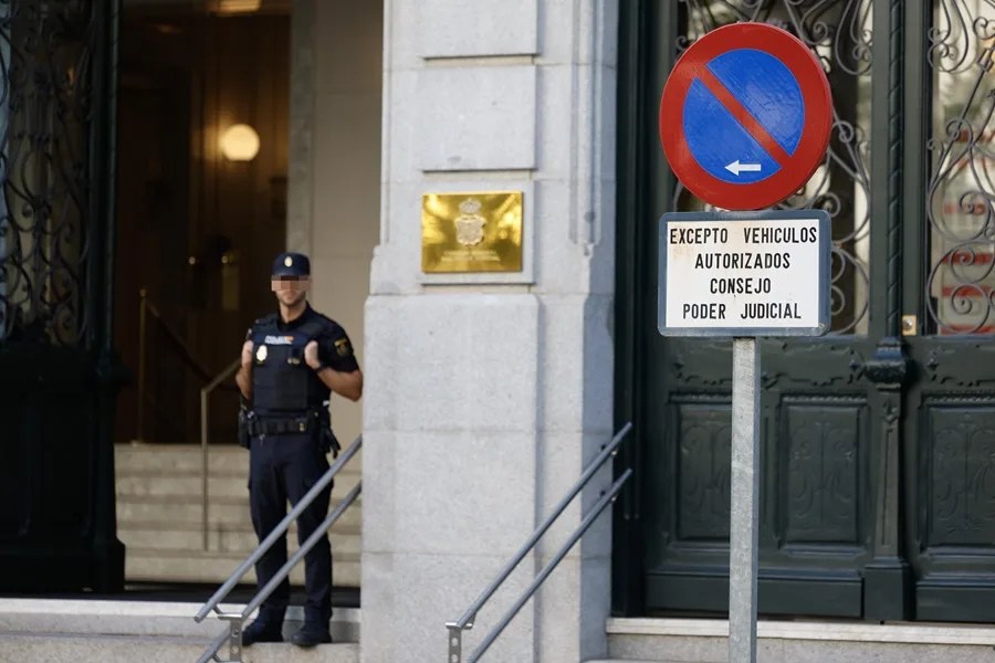 Vista de la sede del Consejo General del Poder Judicial