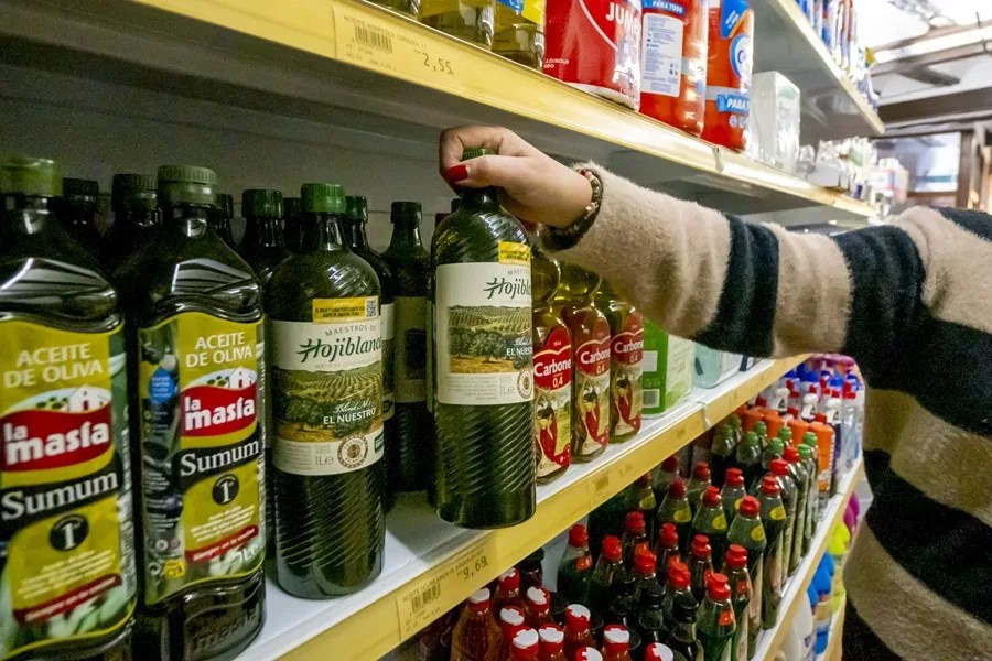 consumo aceite de oliva