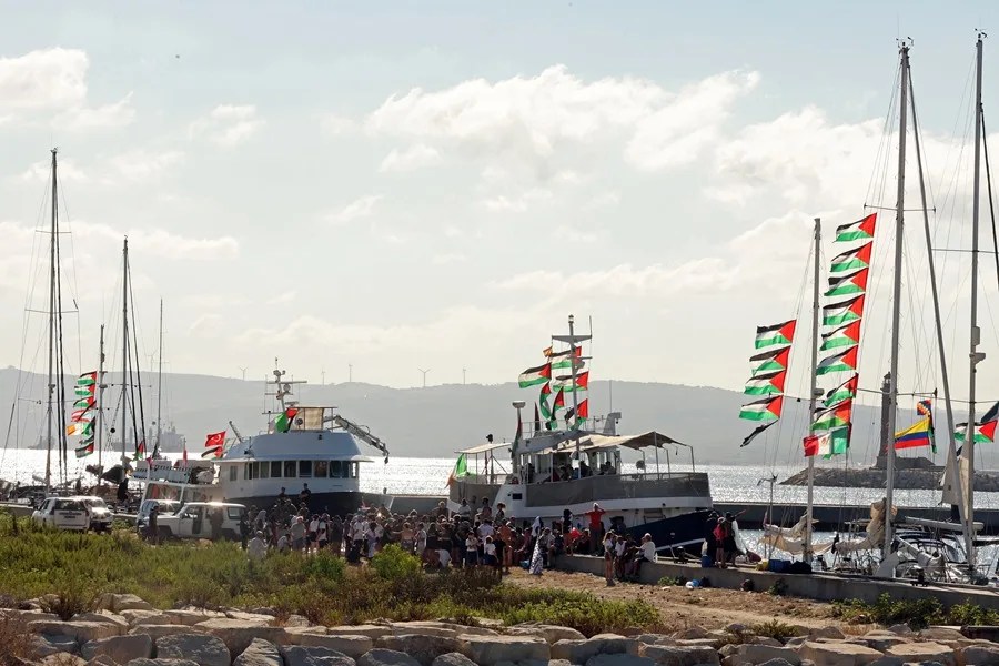 La flotilla GSF con destino a Gaza