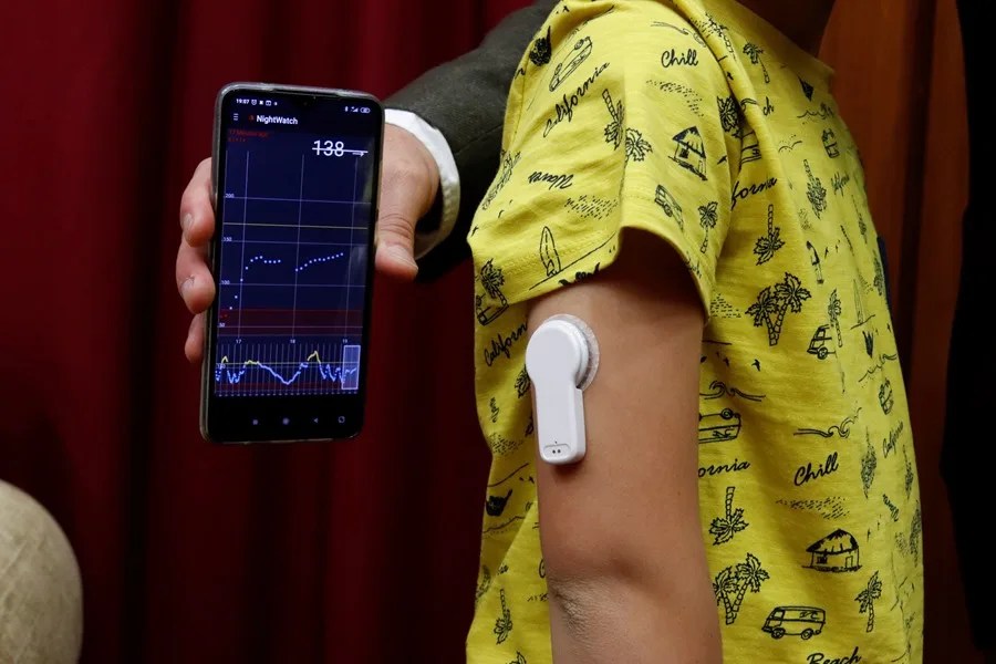 aplicación niveles glucosa