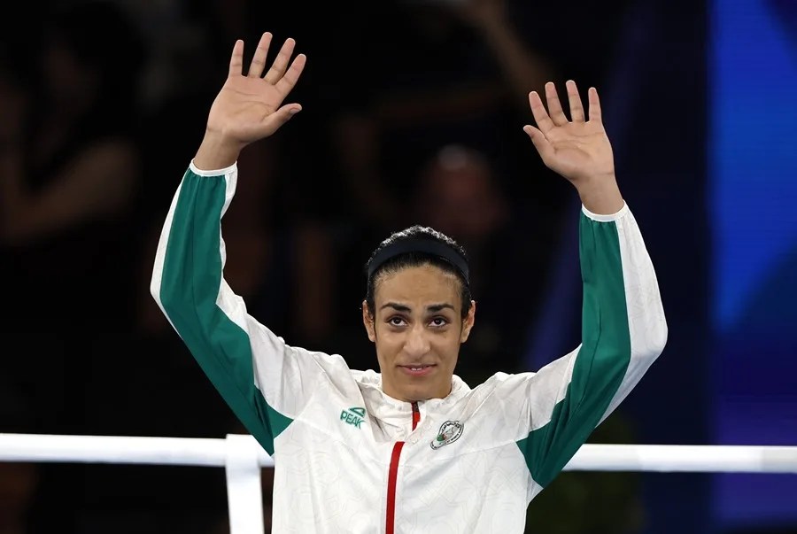 La boxeadora Imane Khelif.
