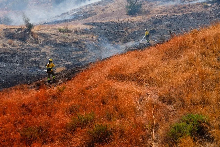 incendios evolución