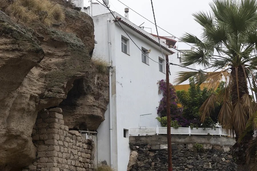Imagen de la vivienda donde sucedieron los hechos, en el diseminado de Siete Puertas, en el barrio de San Lorenzo