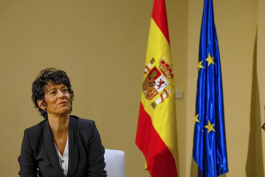 La ministra de Inclusión, Seguridad Social y Migraciones, Elma Saiz