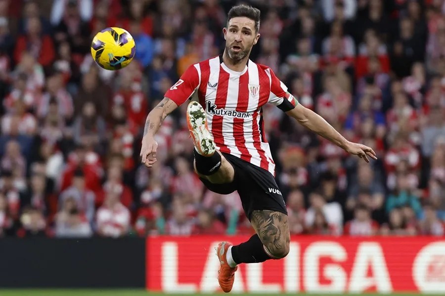 BILBAO, 09/03/2025.-El defensa del Athletic Club Yeray Álvarez