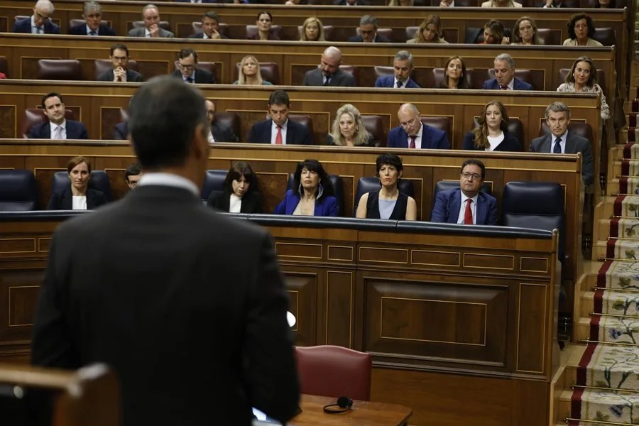 El presidente del Gobierno, Pedro Sánchez