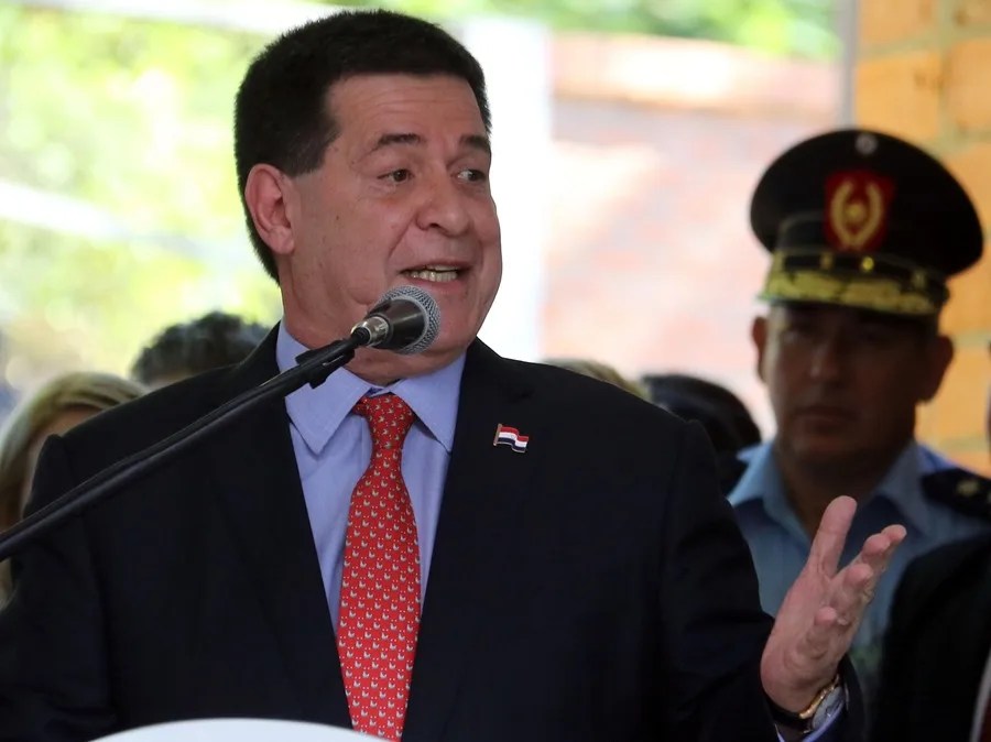 El expresidente de Paraguay Horacio Cartes anuncia que EE.UU. levantó las sanciones en su contra