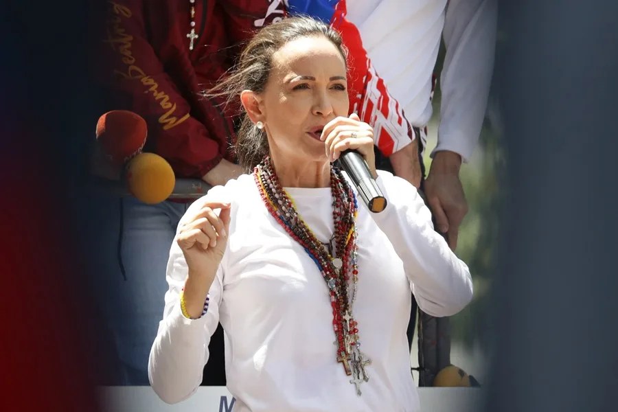 María Corina Machado dice que el "próximo premio será la libertad de Venezuela"