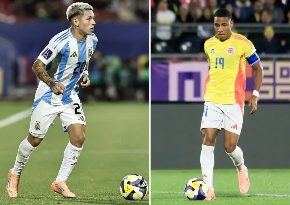 Argentina-Colombia, duelo de alto voltaje a "todo o nada" marcado por ausencias clave