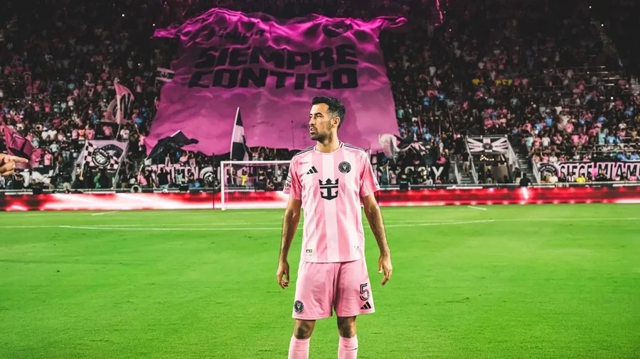 Los hinchas del Inter Miami comienzan a rendir homenajes de despedida a Sergio Busquets
