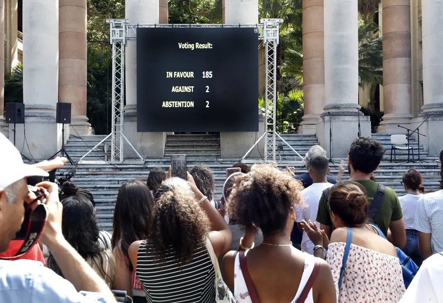 Trump y Milei van a agrietar el voto casi unánime en la ONU contra las sanciones a Cuba