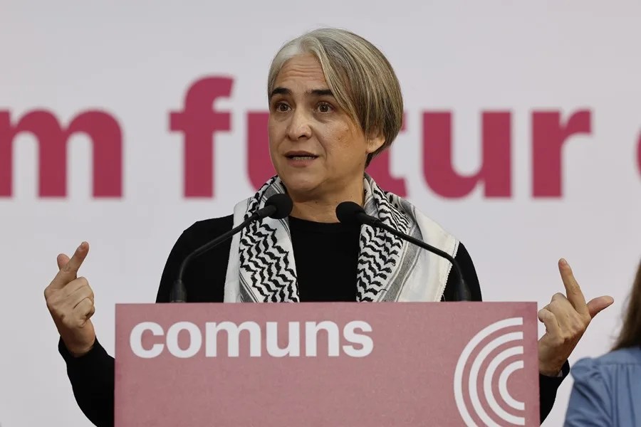 Ada Colau flotilla detenida