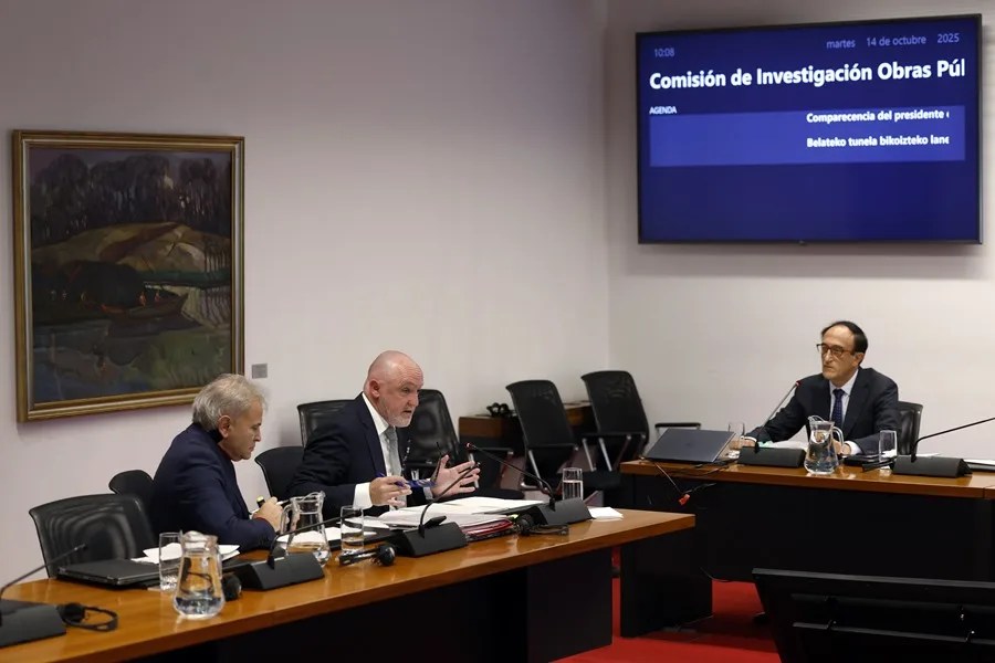 El presidente de la mesa de contratación de la obra para duplicar los túneles de Belate Jesús Polo