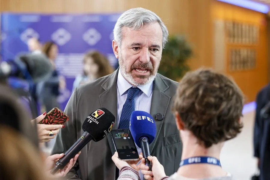 El presidente de Aragón, Jorge Azcón.