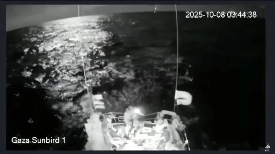 Veleros asaltados por Israel.