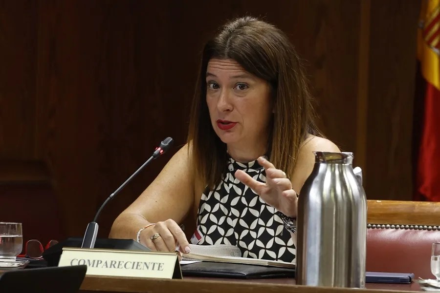 La exdirectora de Comunicación de Enusa y exdirectora de Filatelia y relaciones institucionales del grupo Correos, Leire Díez.