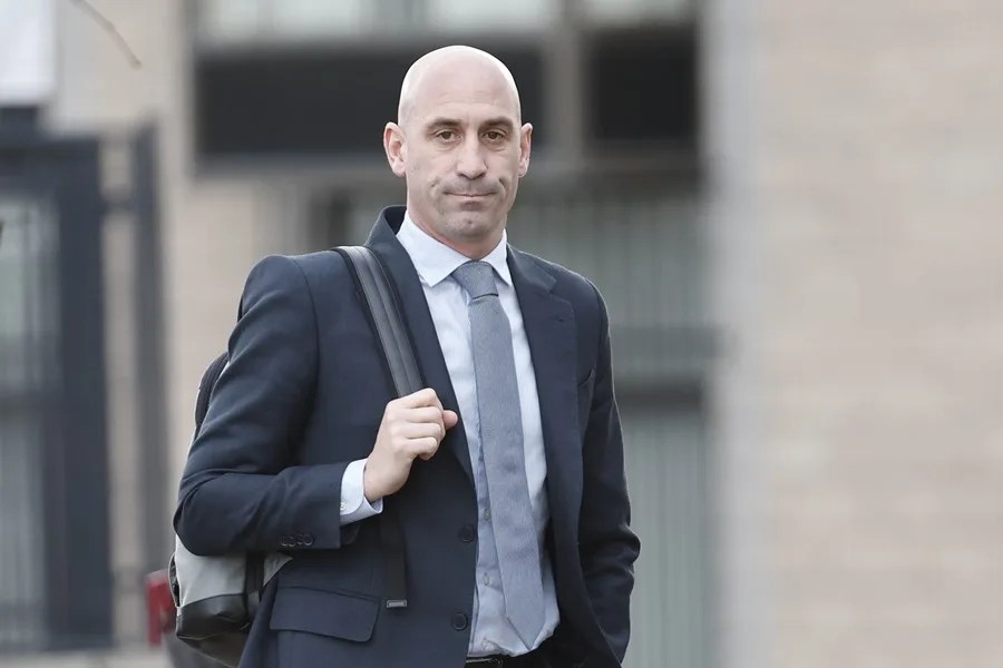 El expresidente de la Real Federación de fútbol Luis Rubiales.