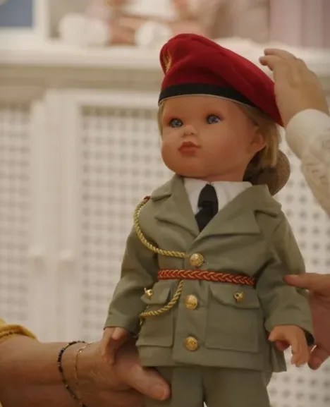 La muñeca Leonor Militar. EFE/Muñecas Antonio Juan