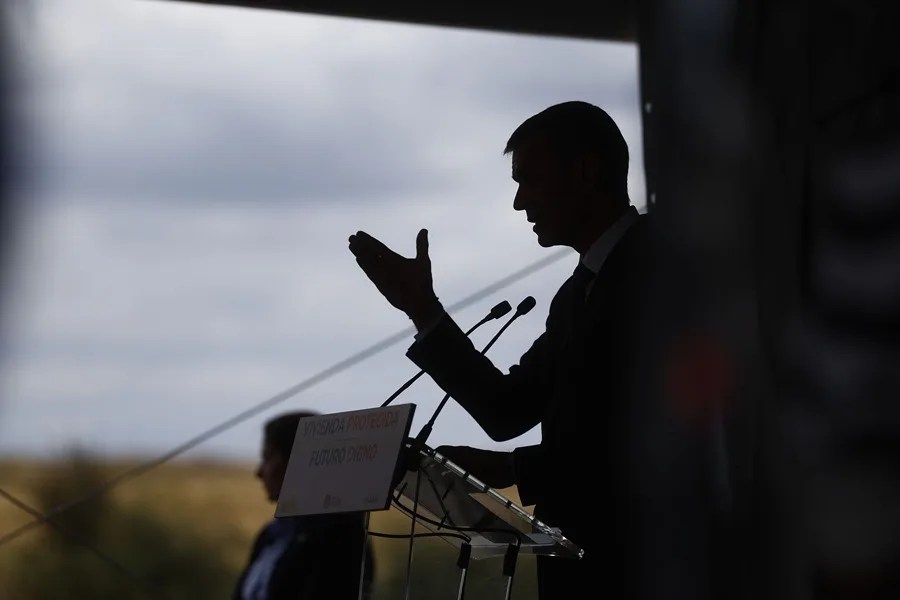 El presidente del Gobierno, Pedro Sánchez