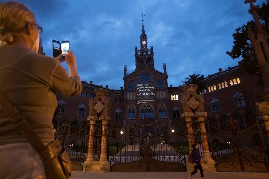 Fachada del Hospital Sant Pau