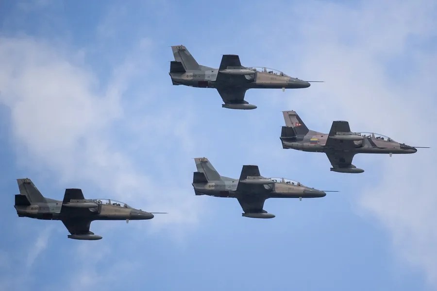 Taiwán detecta la mayor cifra de aeronaves de guerra chinas en casi dos meses y medio