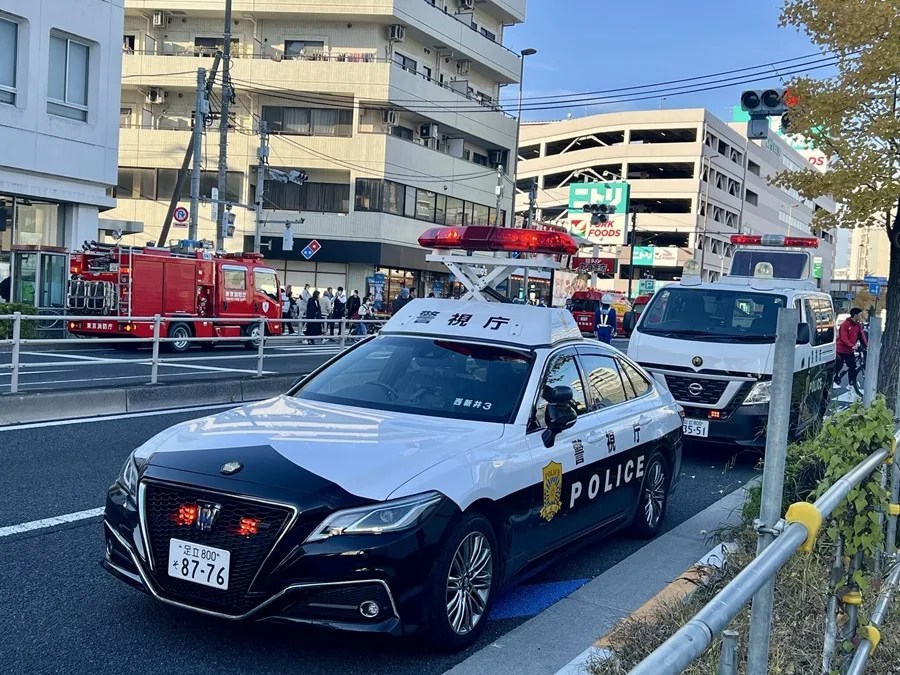 Atropello múltiple en Tokio