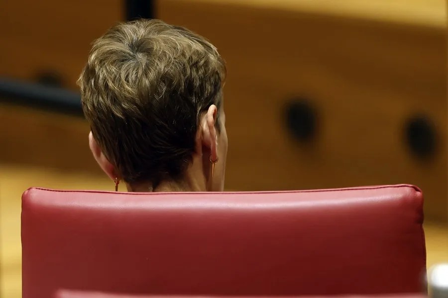 La presidenta María Chivite