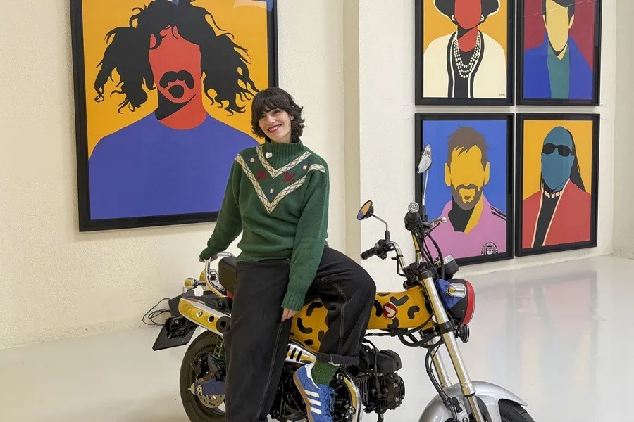 La artista madrileña Coco Dávez.