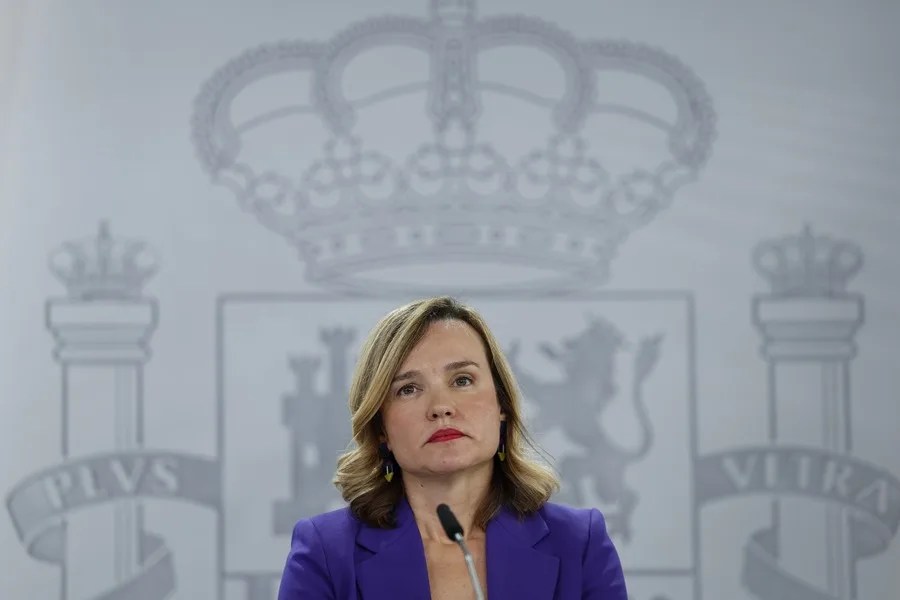 La ministra de Educación y portavoz del Gobierno, Pilar Alegría