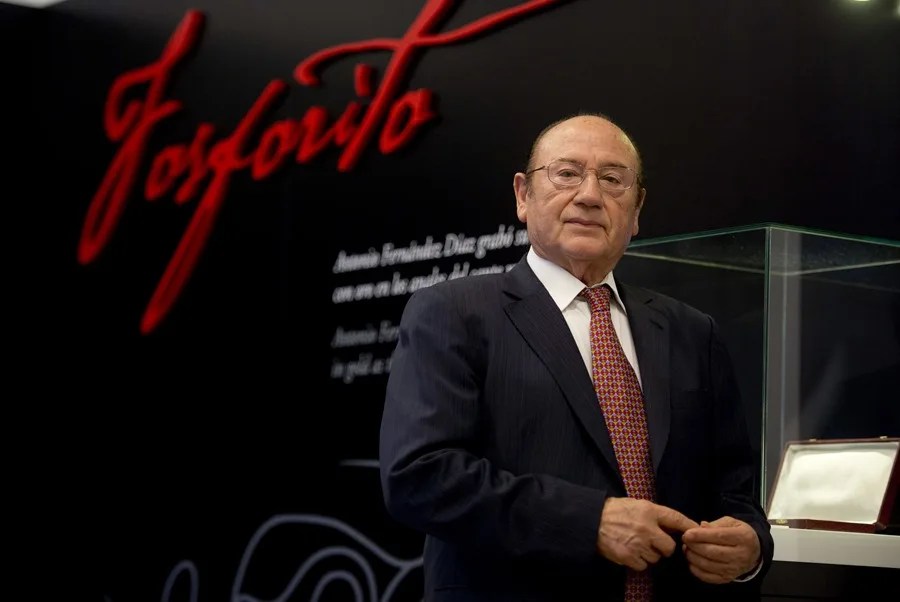 El cantaor de flamenco Antonio Fernández Díaz "Fosforito"