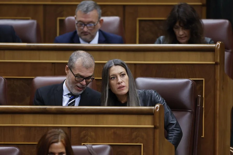 Los diputados de JxCAT Miriam Nogueras y Josep María Cruset