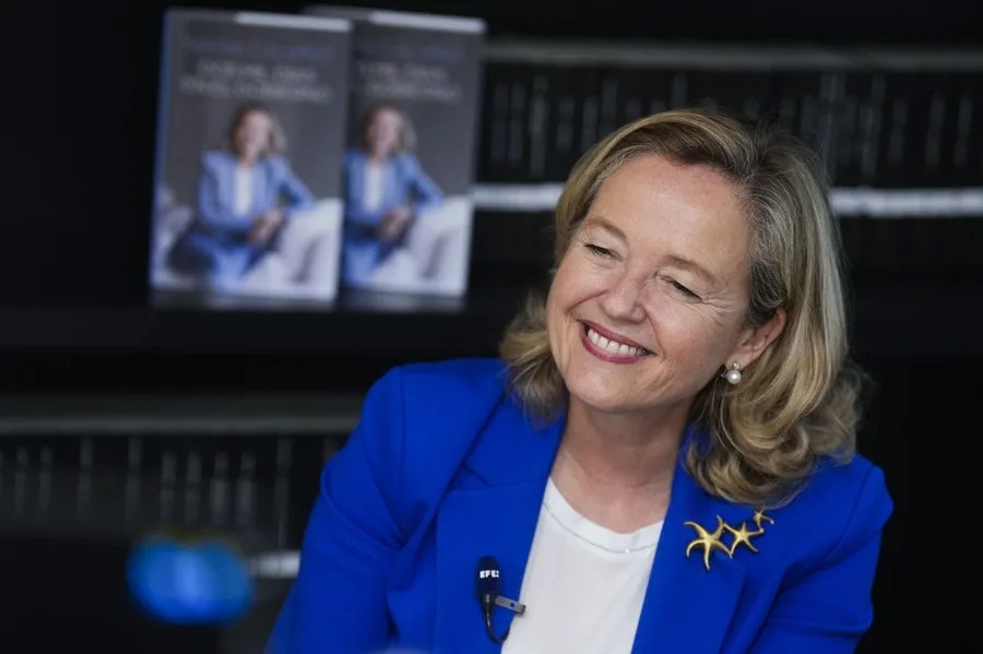La exvicepresidenta primera del Gobierno Nadia Calviño.