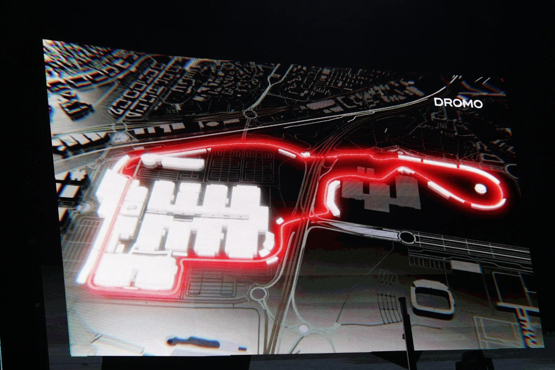 Vista del prototipo del circuito durante la presentación del Gran Premio de España de Fórmula Uno de Madrid en Ifema, Madrid. EFE/ Rodrigo Jiménez