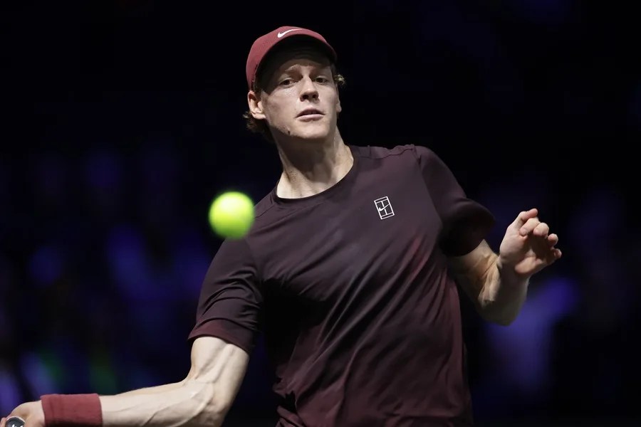 El tenista italiano Jannik Sinner en París.