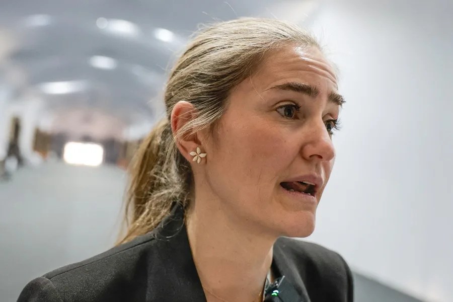 La vicepresidenta tercera del Gobierno español, Sara Aagesen.