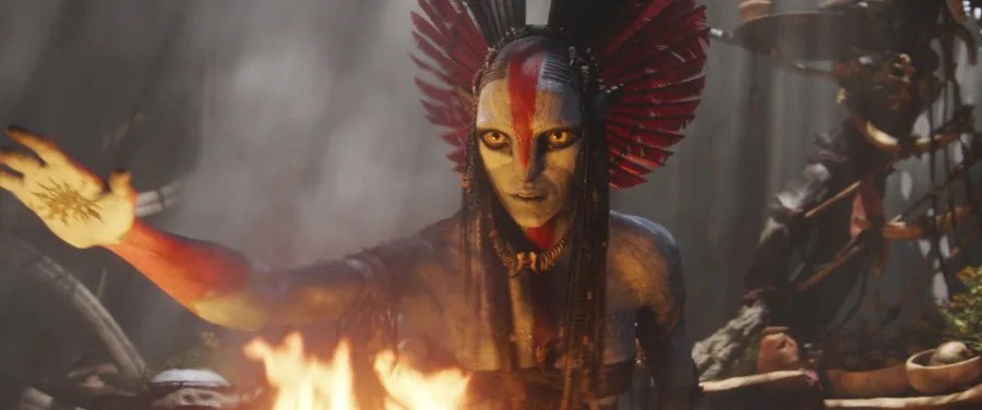 Escena de la película 'Avatar: fuego y cenizas'