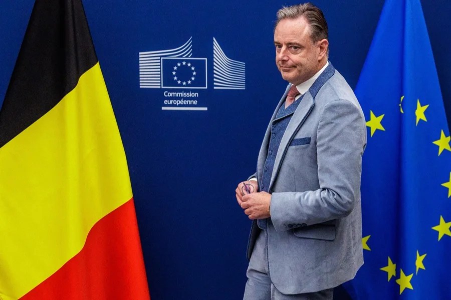 El primer ministro de Bélgica, Bart de Wever
