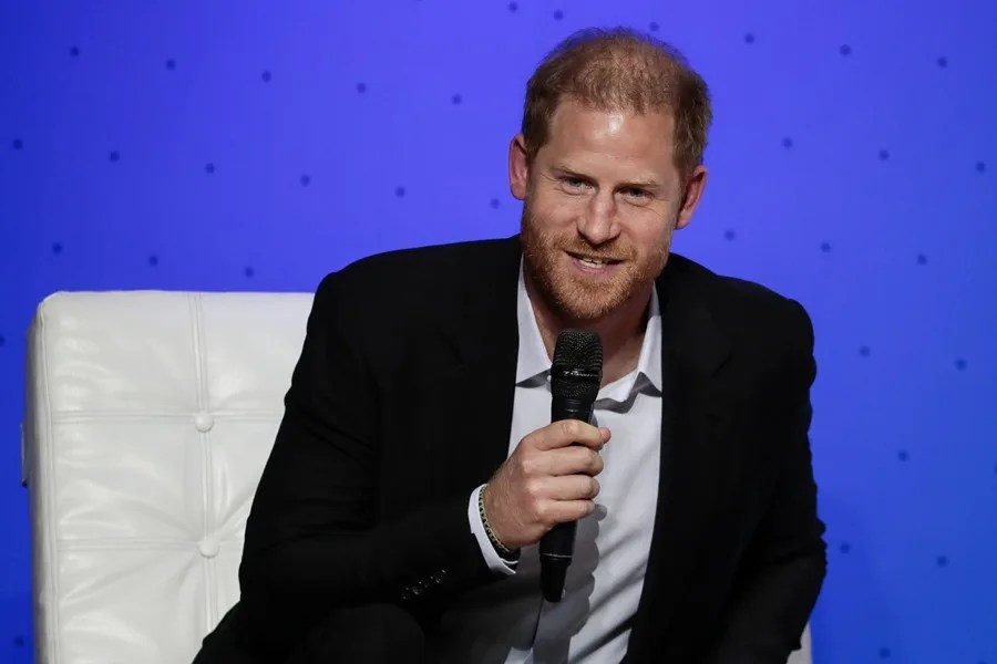 El príncipe Harry, duque de Sussex,