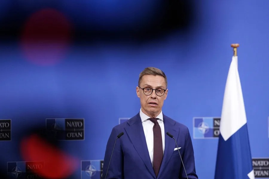 El presidente de Finlandia, Alexander Stubb