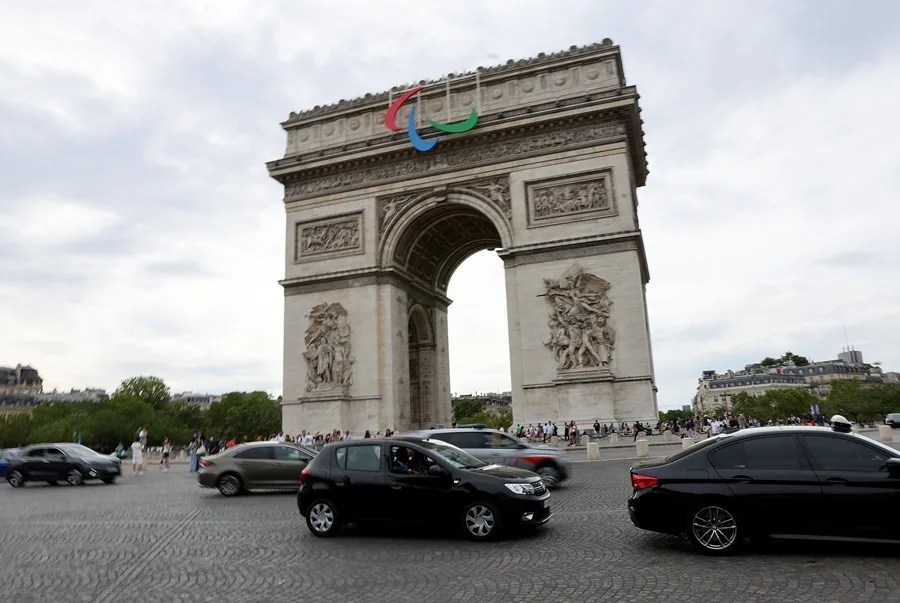 Imagen de archivo del Arco del Triunfo.