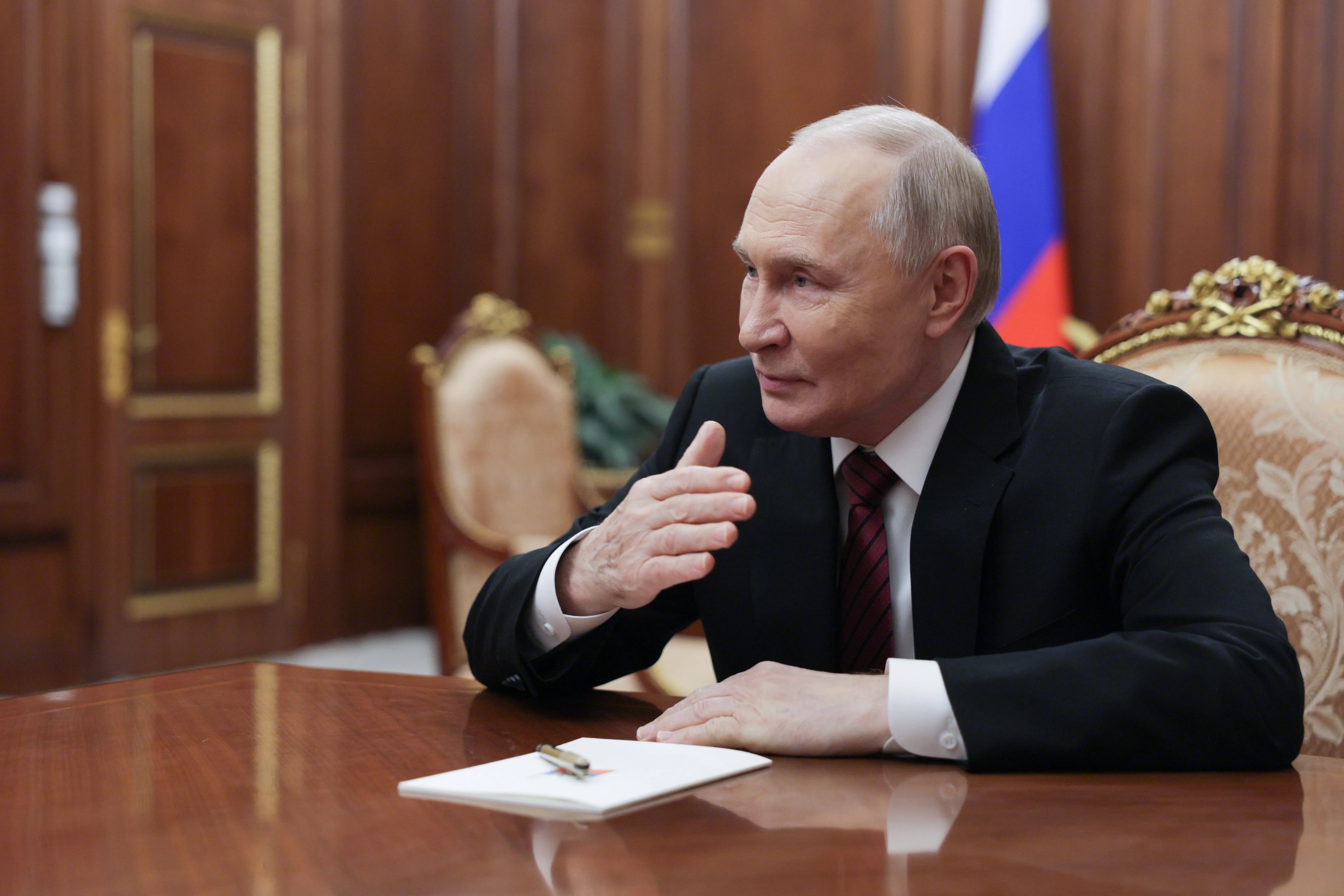 El presidente ruso Vladimir Putin.