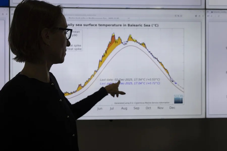 La investigadora del Sistema de Predicción y Observación Costero de Baleares (Socib), Mélanie Juza