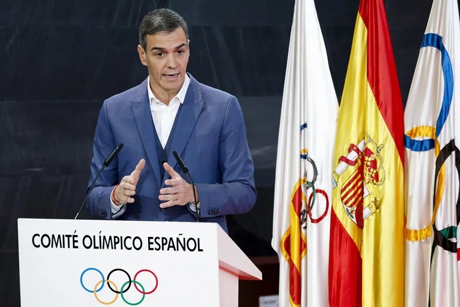 El presidente del Gobierno, Pedro Sánchez