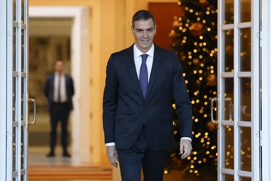 El presidente del Gobierno, Pedro Sánchez