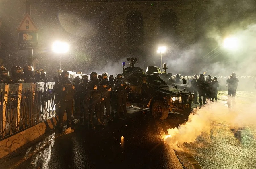 Imagen de archivo de la Policía en Turquía.