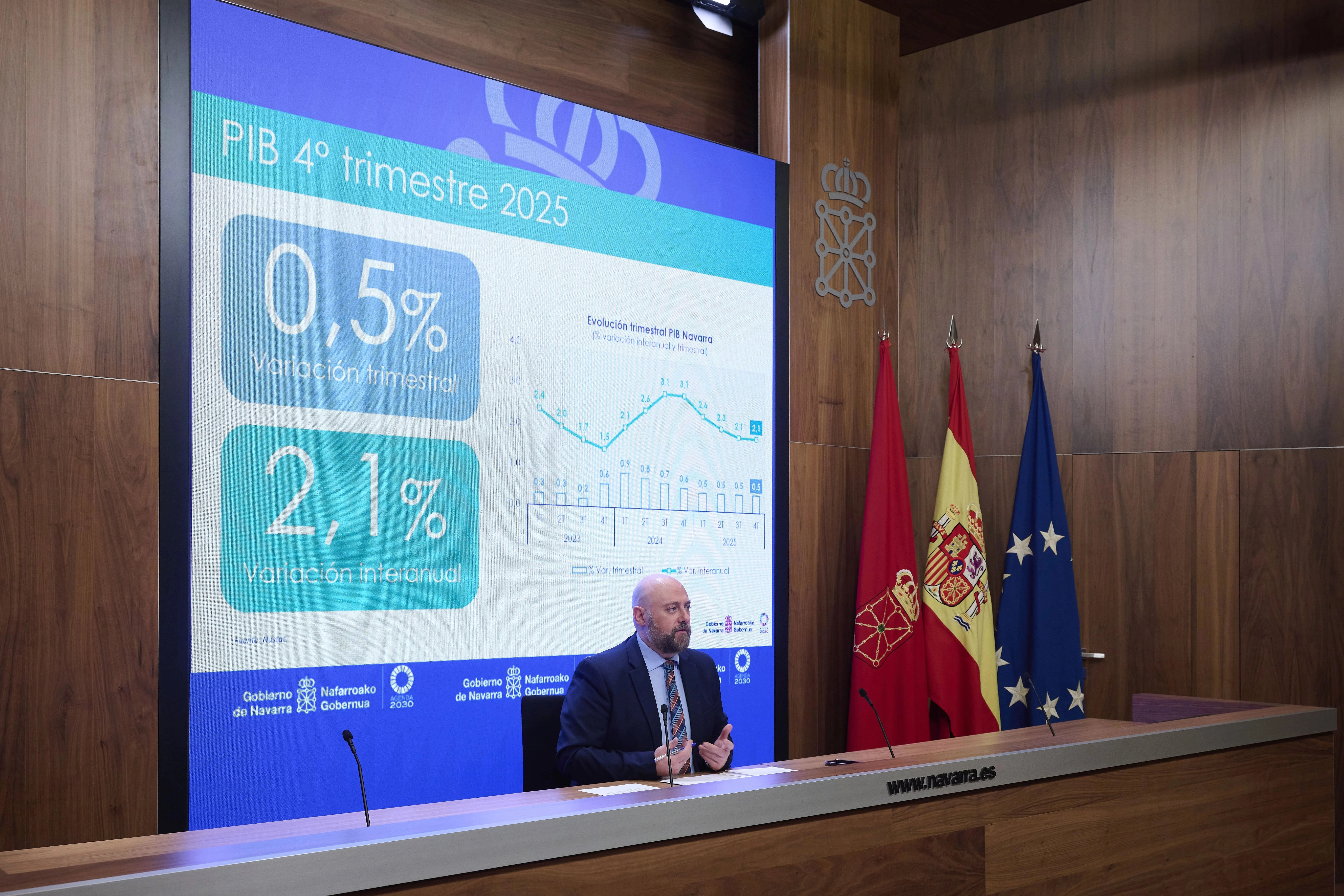 El consejero de Economía y Hacienda, José Luis Arasti.